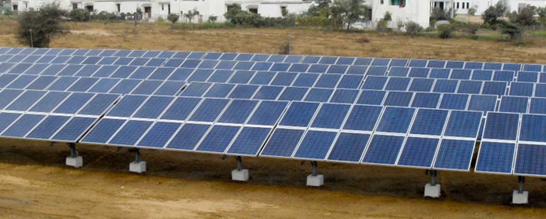 2.5 MW Solar Power Plant for Ultra Tech Cement by Tata Power Solar.