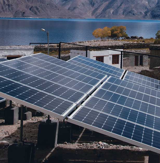 1 MW Solar Microgrids - Ladakh, India installed by Tata Power Solar