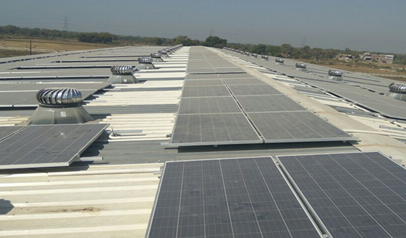Commercial Rooftop Solar Project at Shogun Polymers, Chittorgarh by Tata Power Solar.