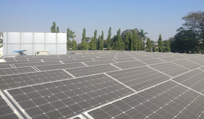 Commercial Rooftop Solar Project at Aurangabad by Tata Power Solar.