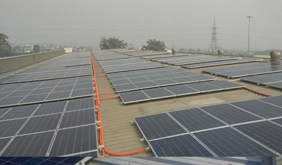 Commercial Rooftop Solar Project at Albatross Inland Ports, Dadri by Tata Power Solar.